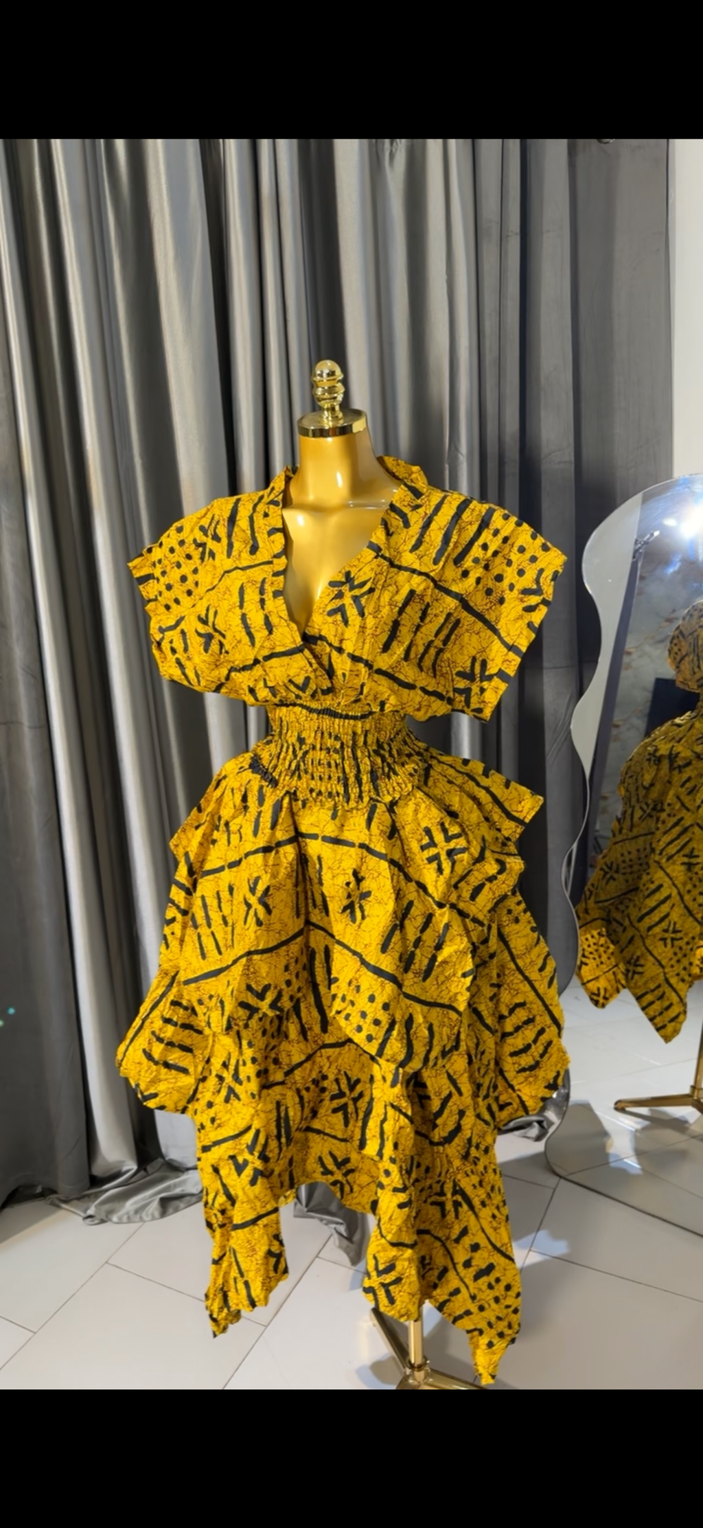 Ankara 2 pcs. Handkerchief skirt