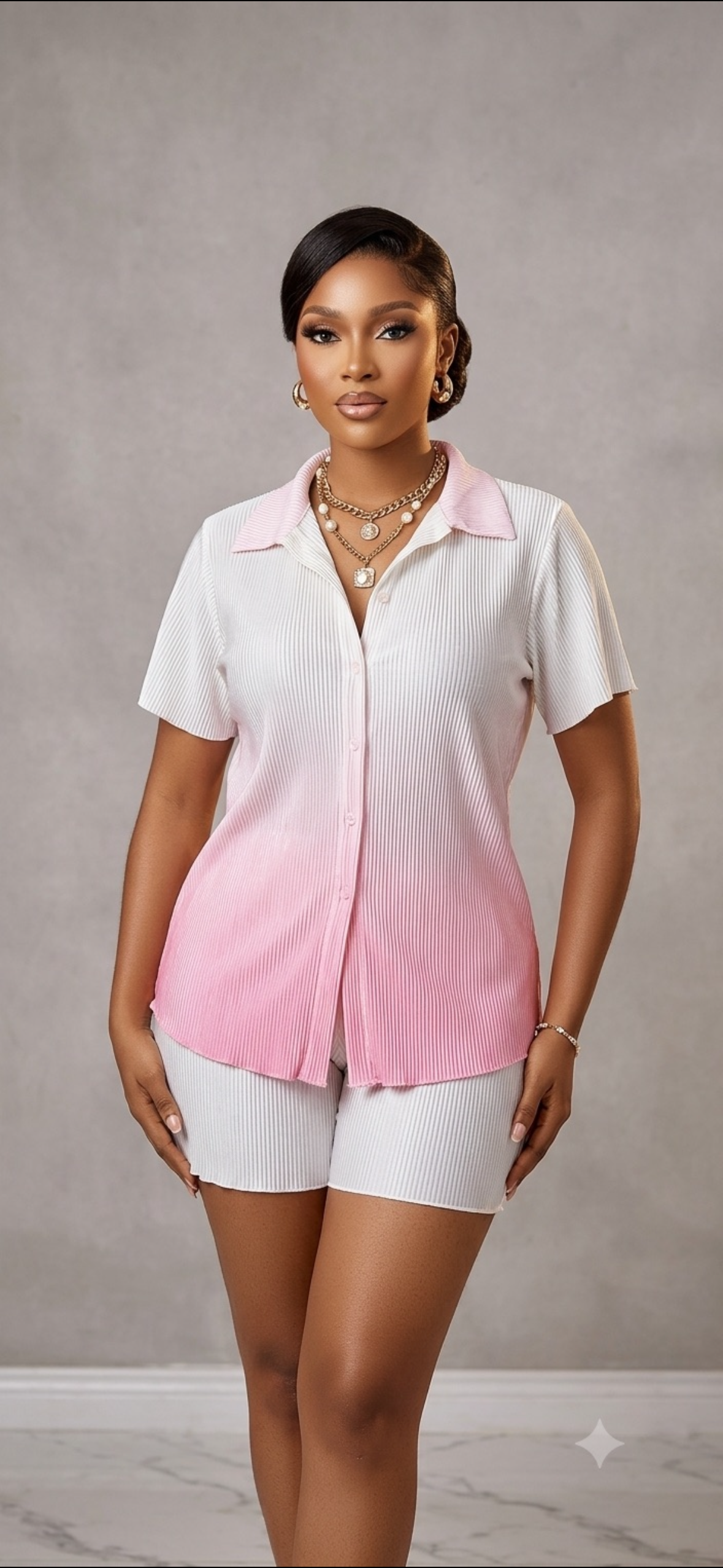 Two pieces set short
