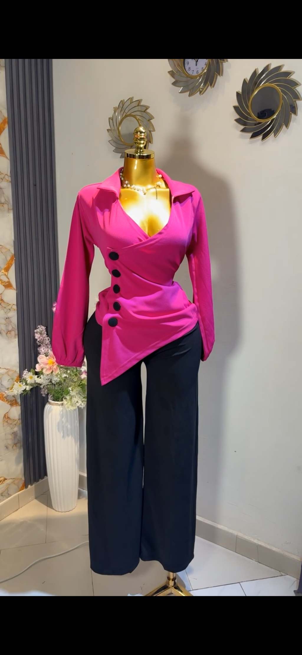 2 pcs set with side buttons