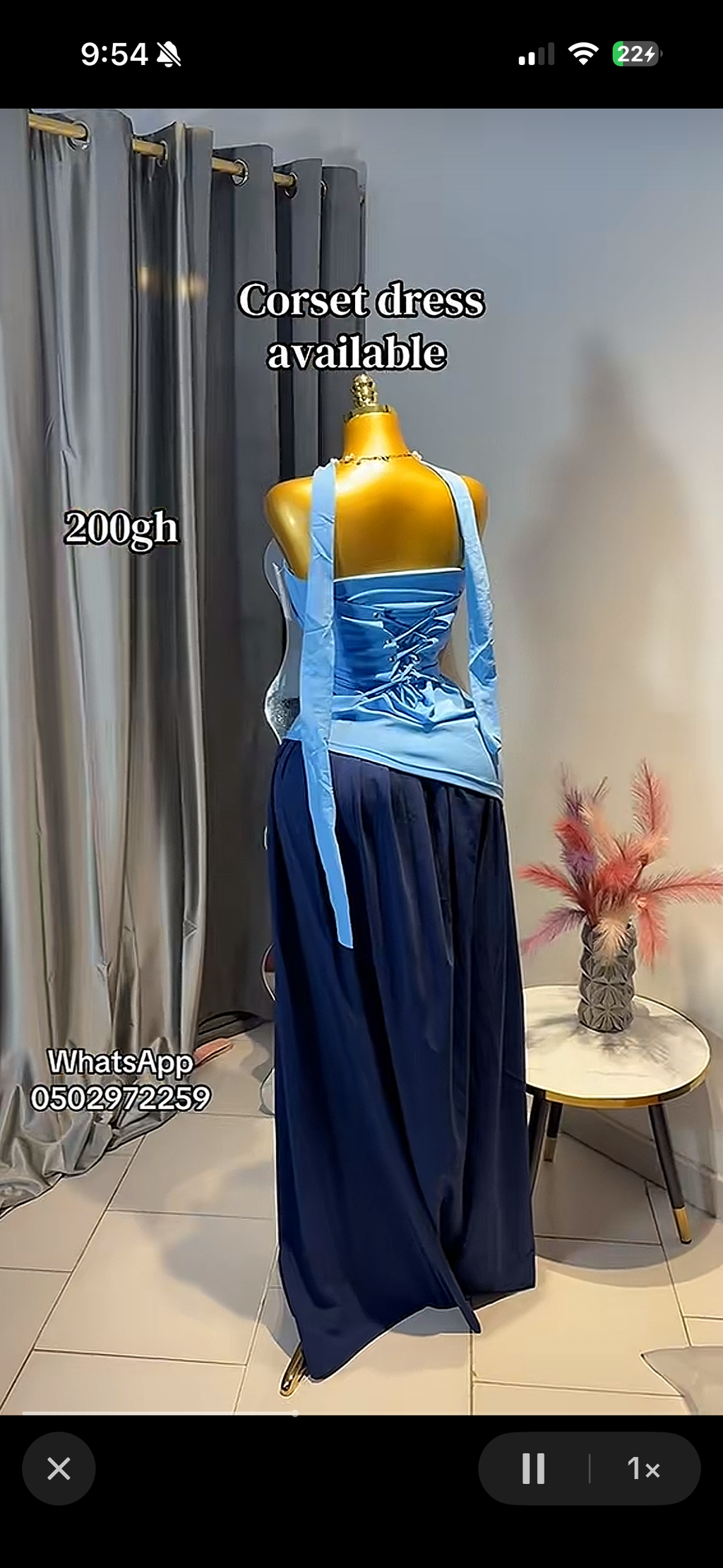 Corset dress
