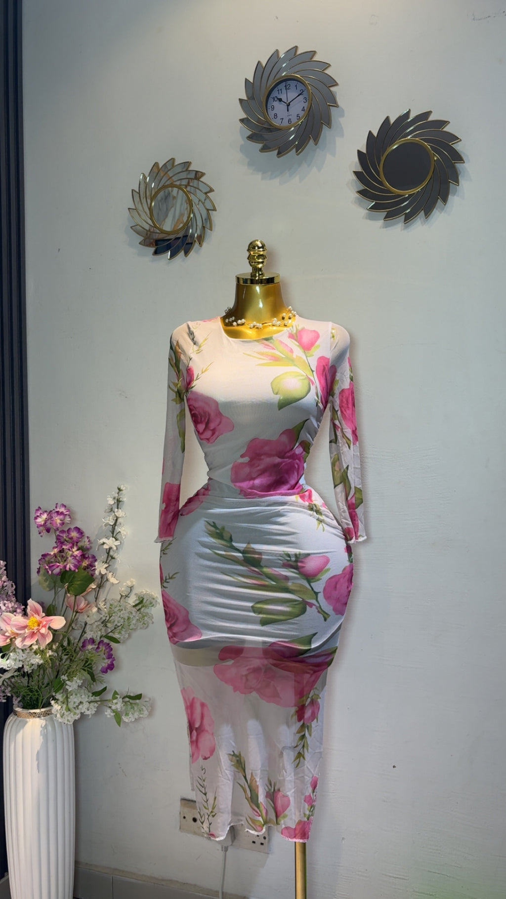 Mesh dress