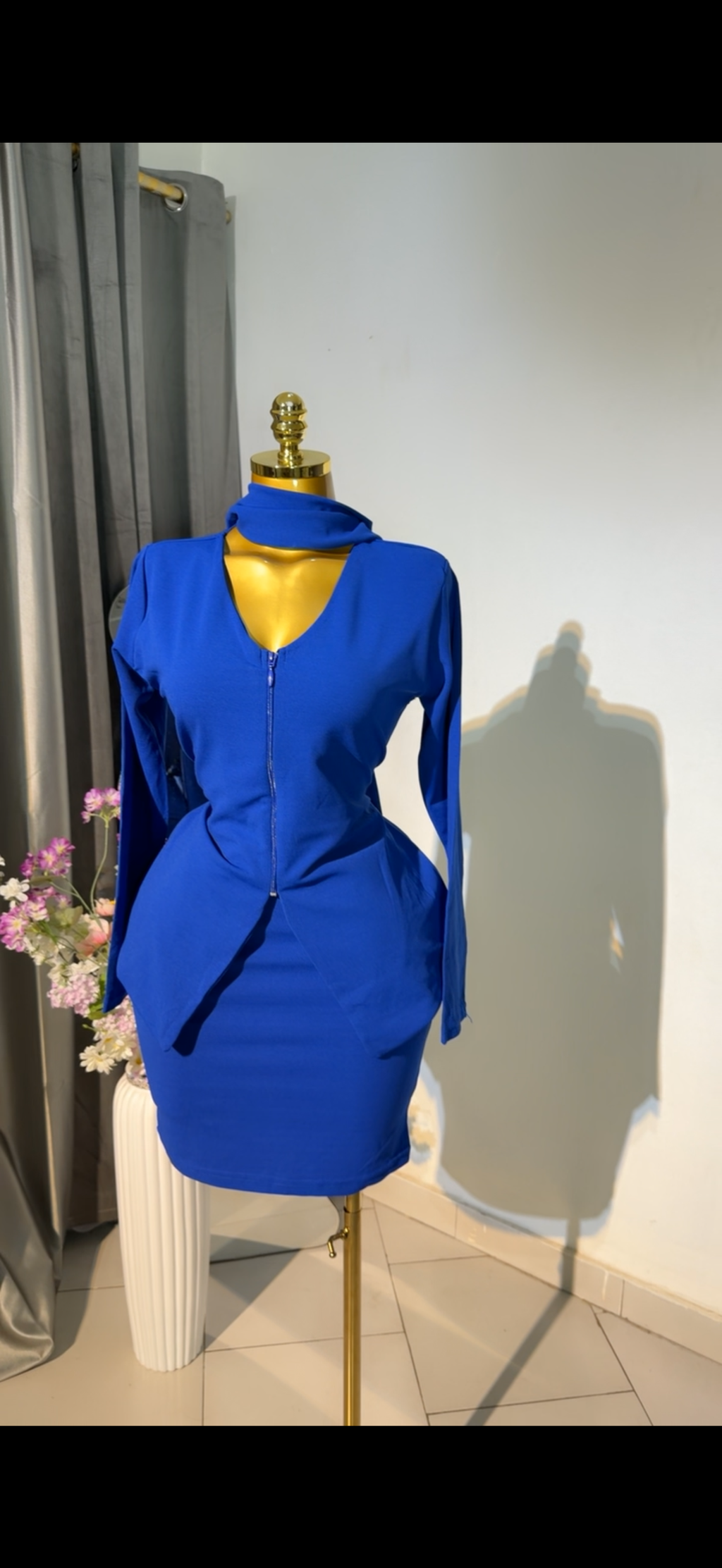 3 pcs top & skirt set