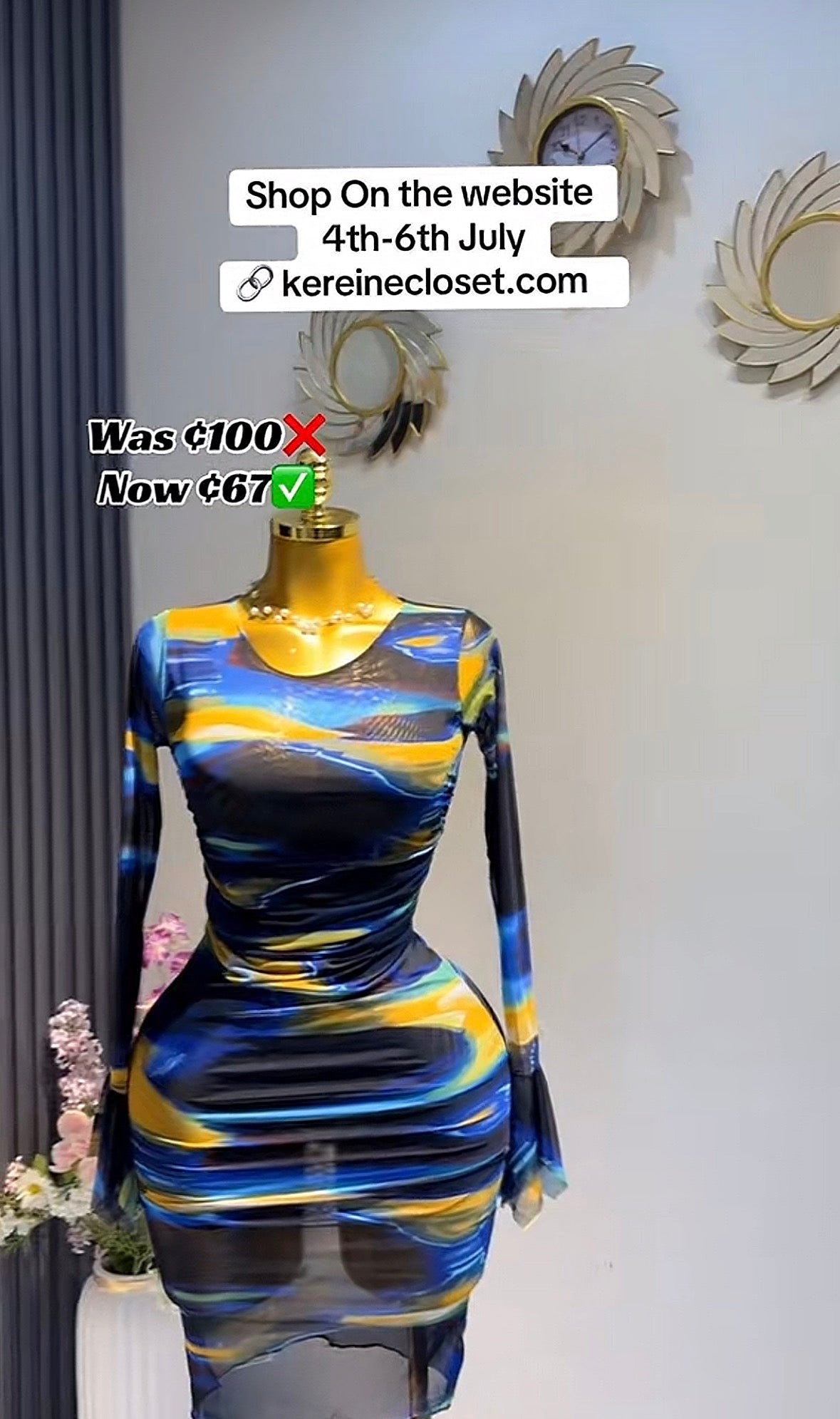 Mesh dress