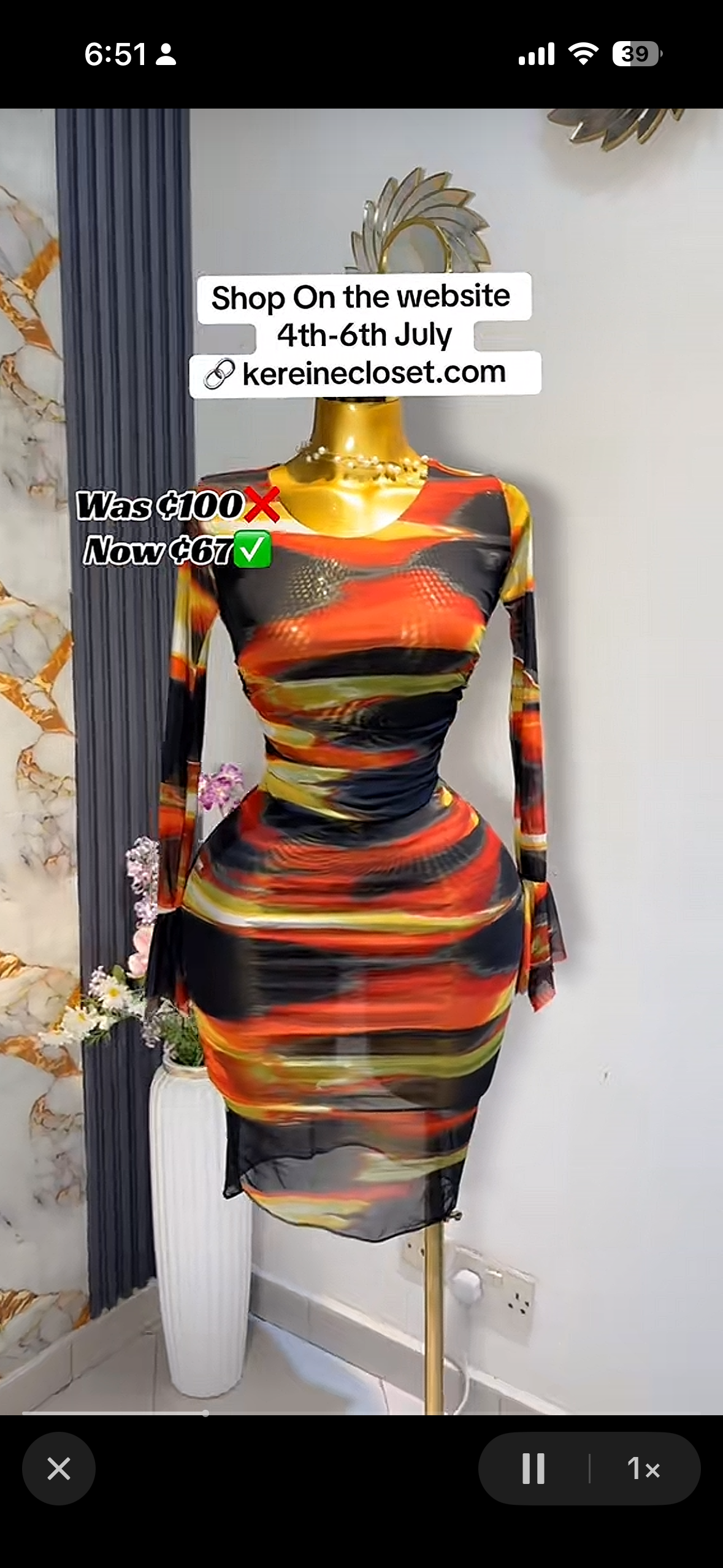Mesh dress