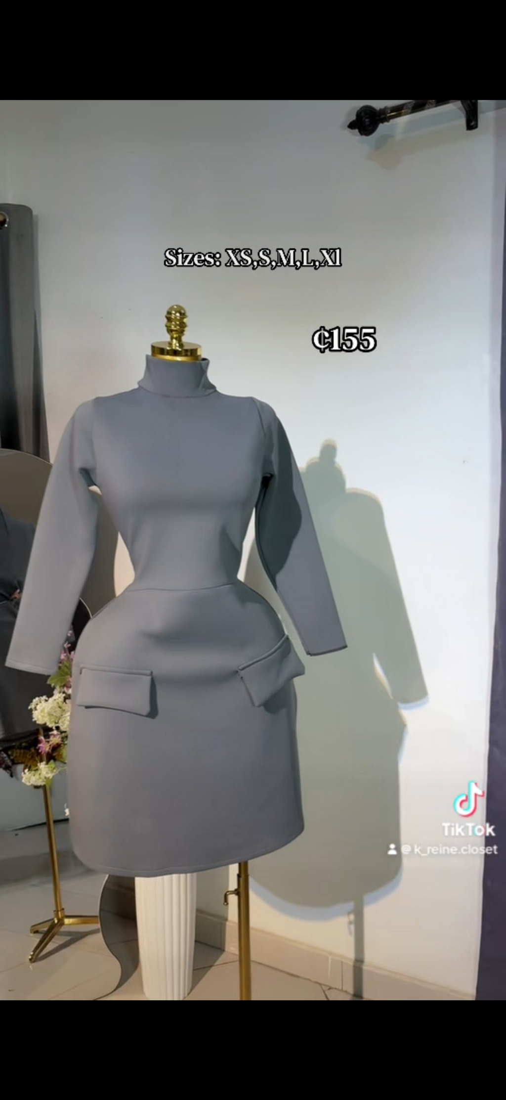 Long sleeve dress SC