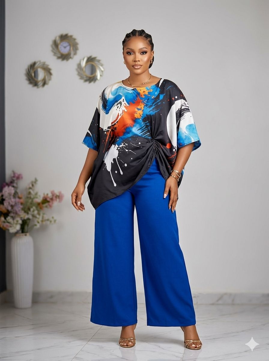 BUBU AND PALLAZO PANT