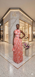 Pink Mesh Dress